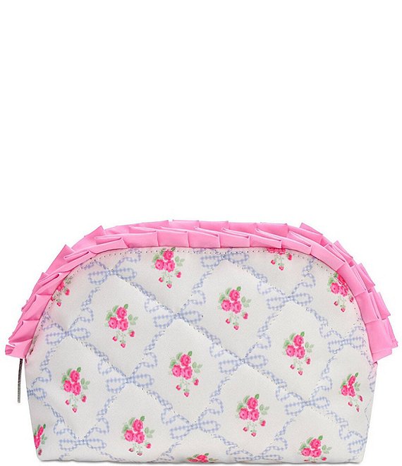 Ditsy Oval Cosmetic Bag