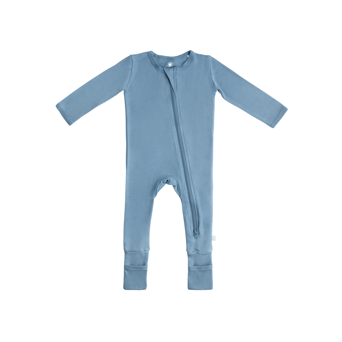Baby Bamboo Pajamas w/ DreamCuffs® - Ocean Blue