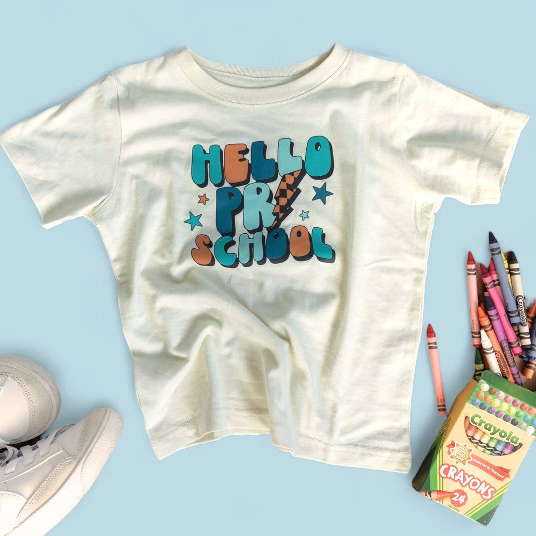 Hello Preschool Short Sleeve T-Shirt - Boys Clothing