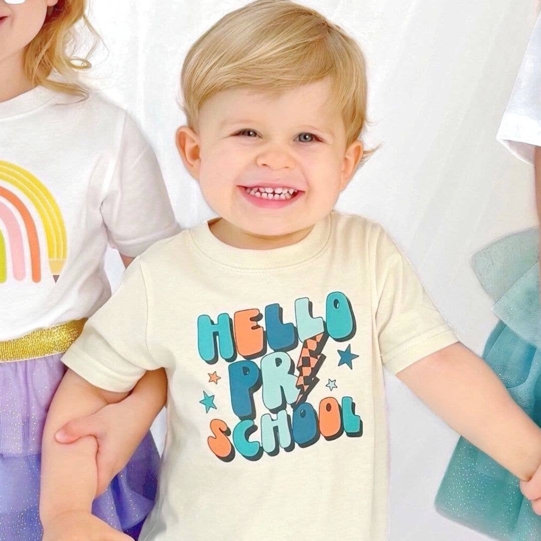 Hello Preschool Short Sleeve T-Shirt - Boys Clothing