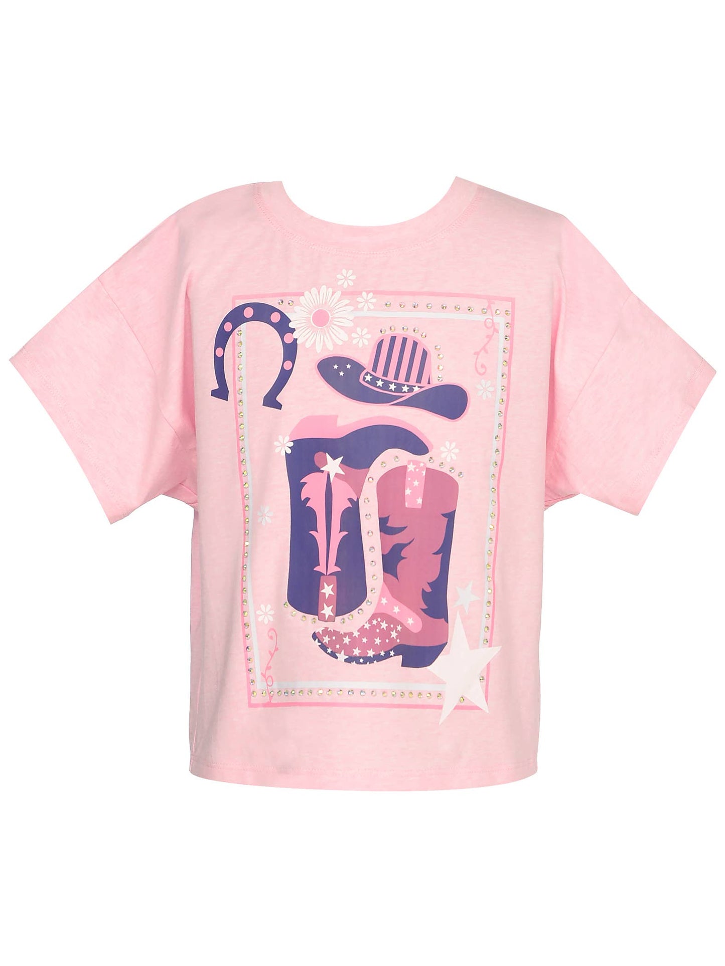 Cowboy Horse Shoe Graphic Tee