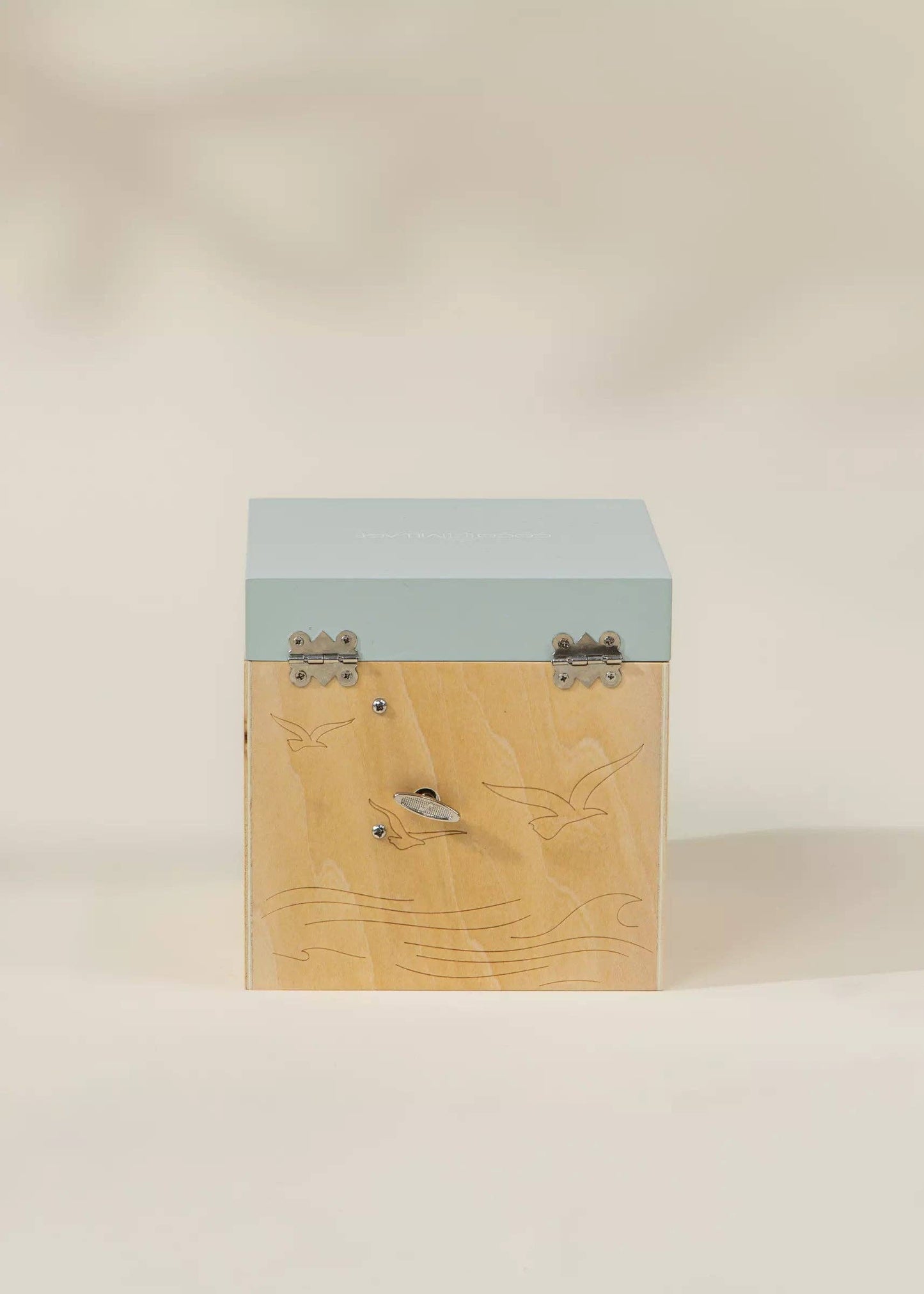 Wooden Musical Souvenir Box - Ocean