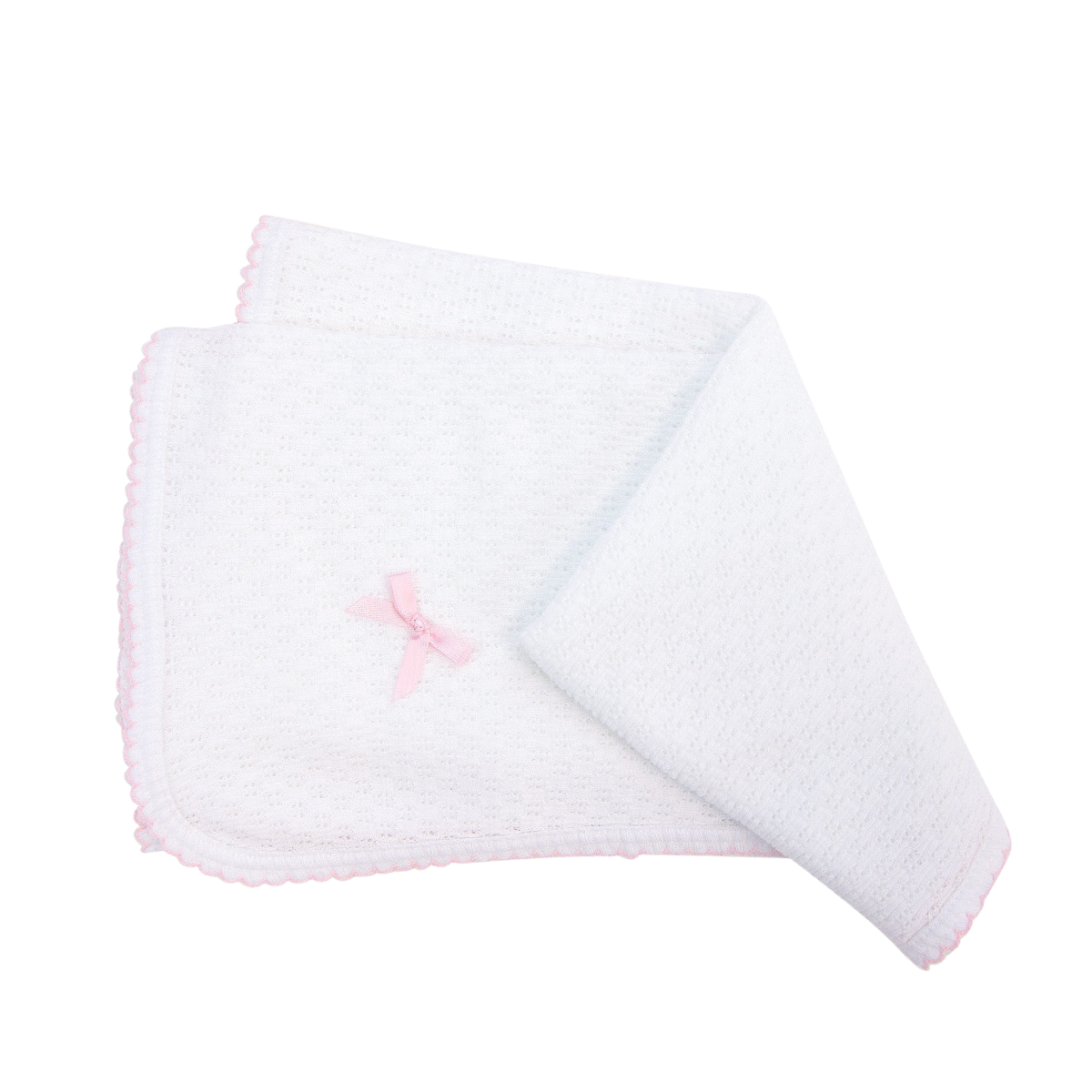 Knit Swaddle with Bow