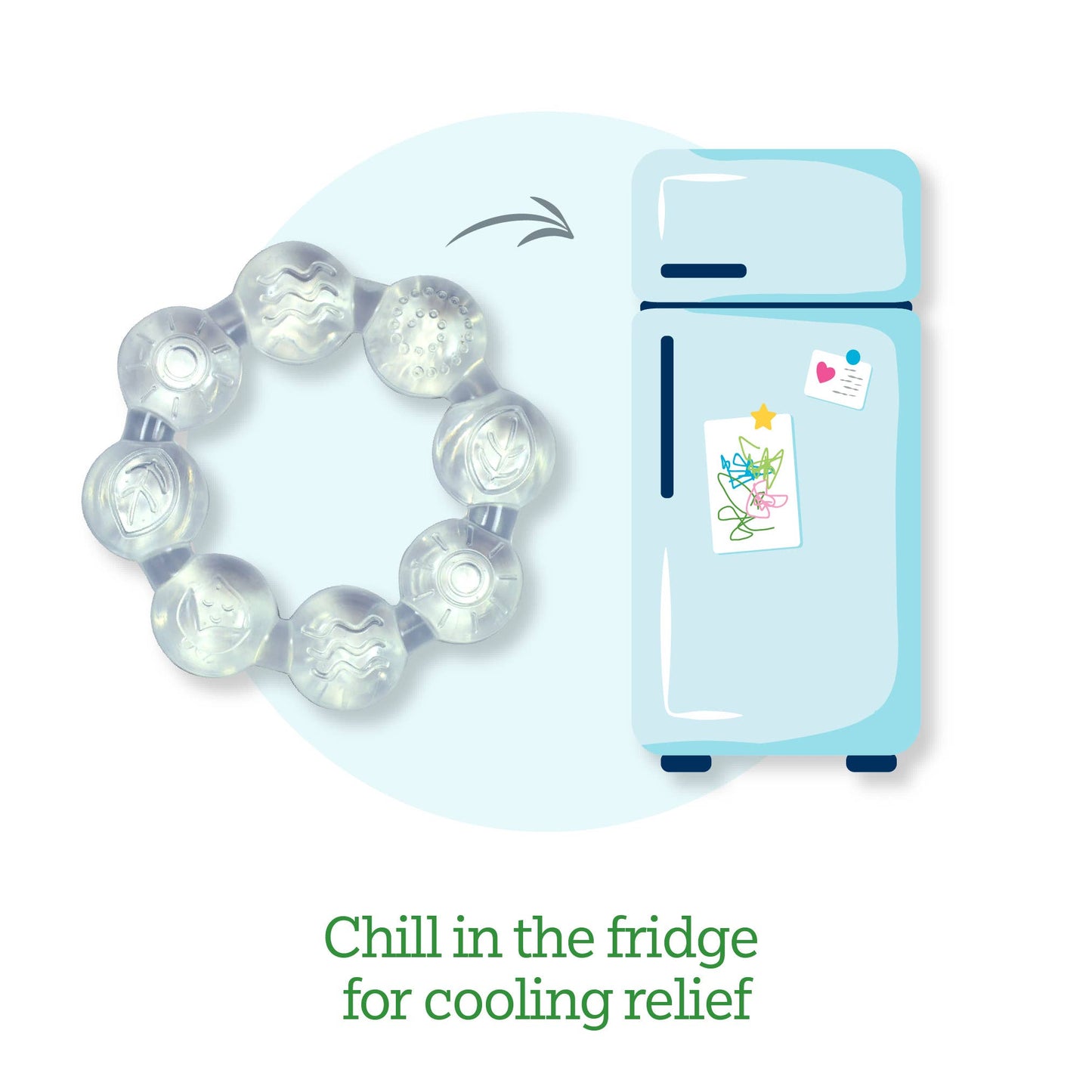 Cooling Teether - Clear Ring