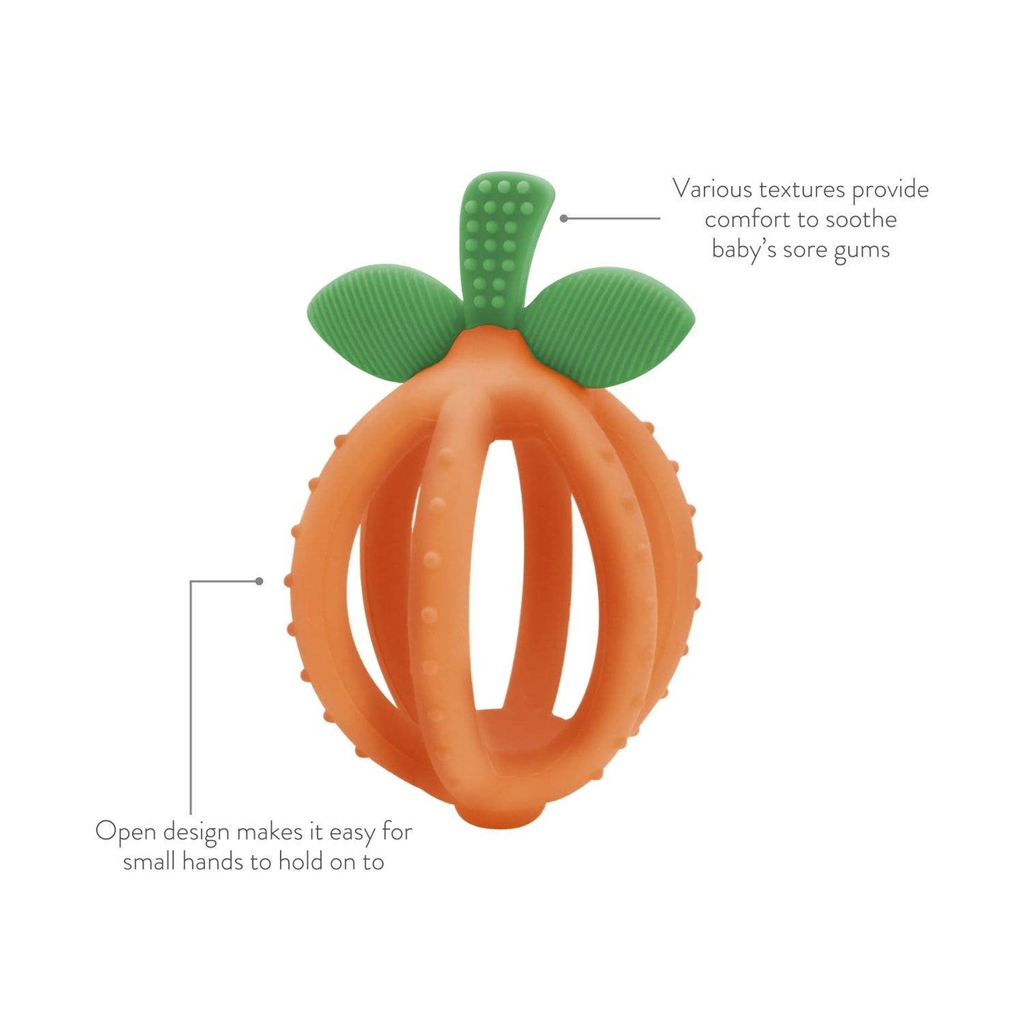 Bitzy Biter Teething Ball Baby Teether