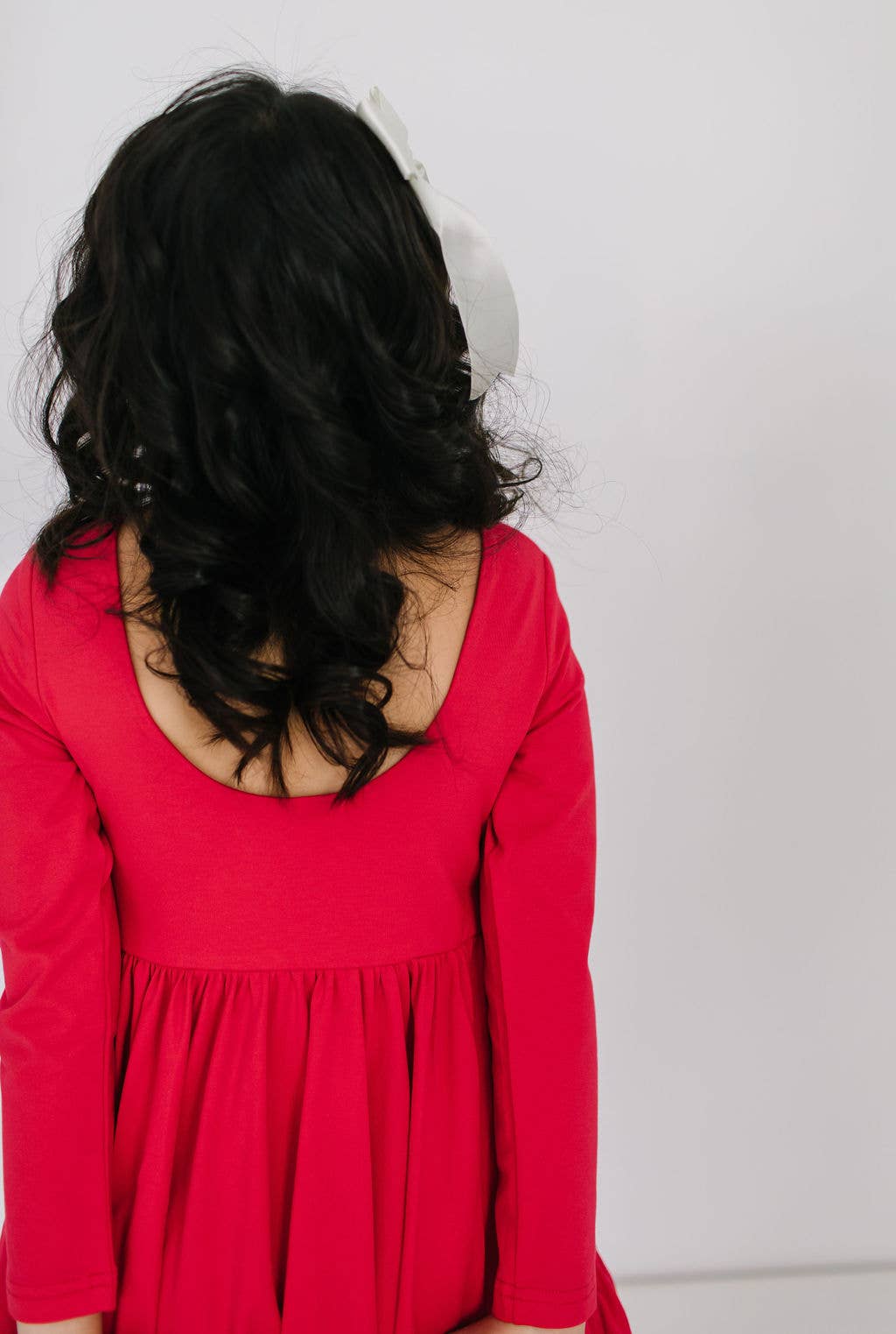 Gwendolyn Ruffle in Scarlet | Girls Dress