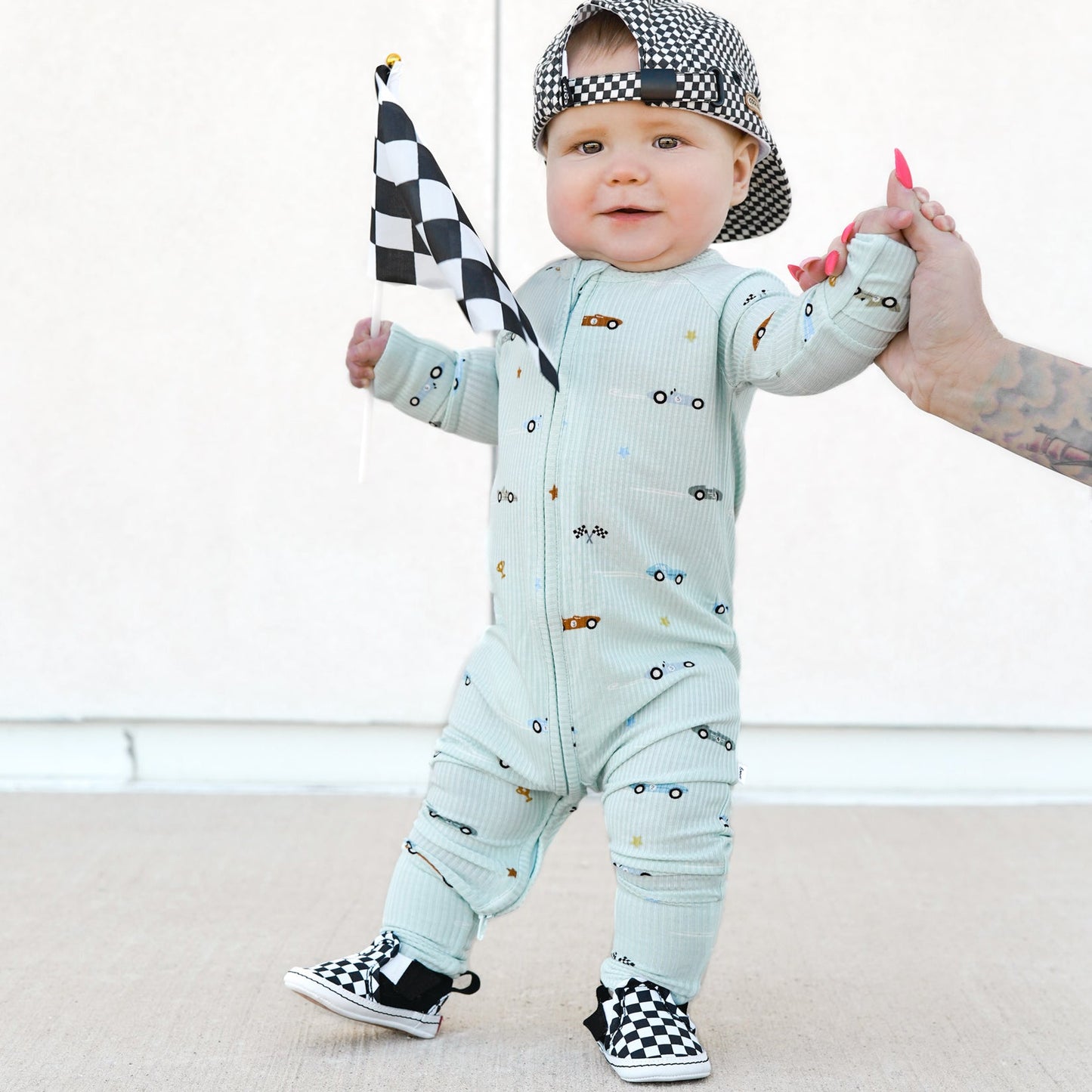 Race Cars Zip Romer