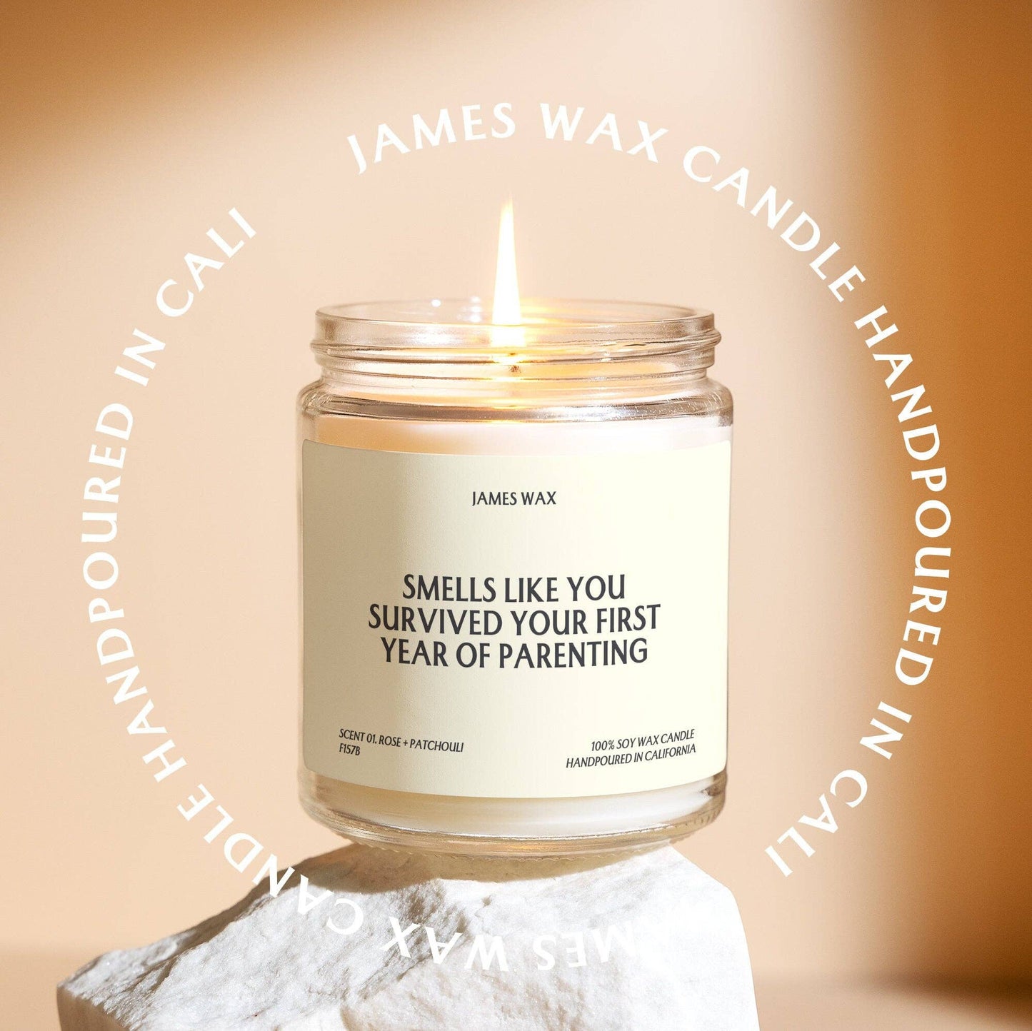 Smells Like You Survived Your First Year Parenting Candle