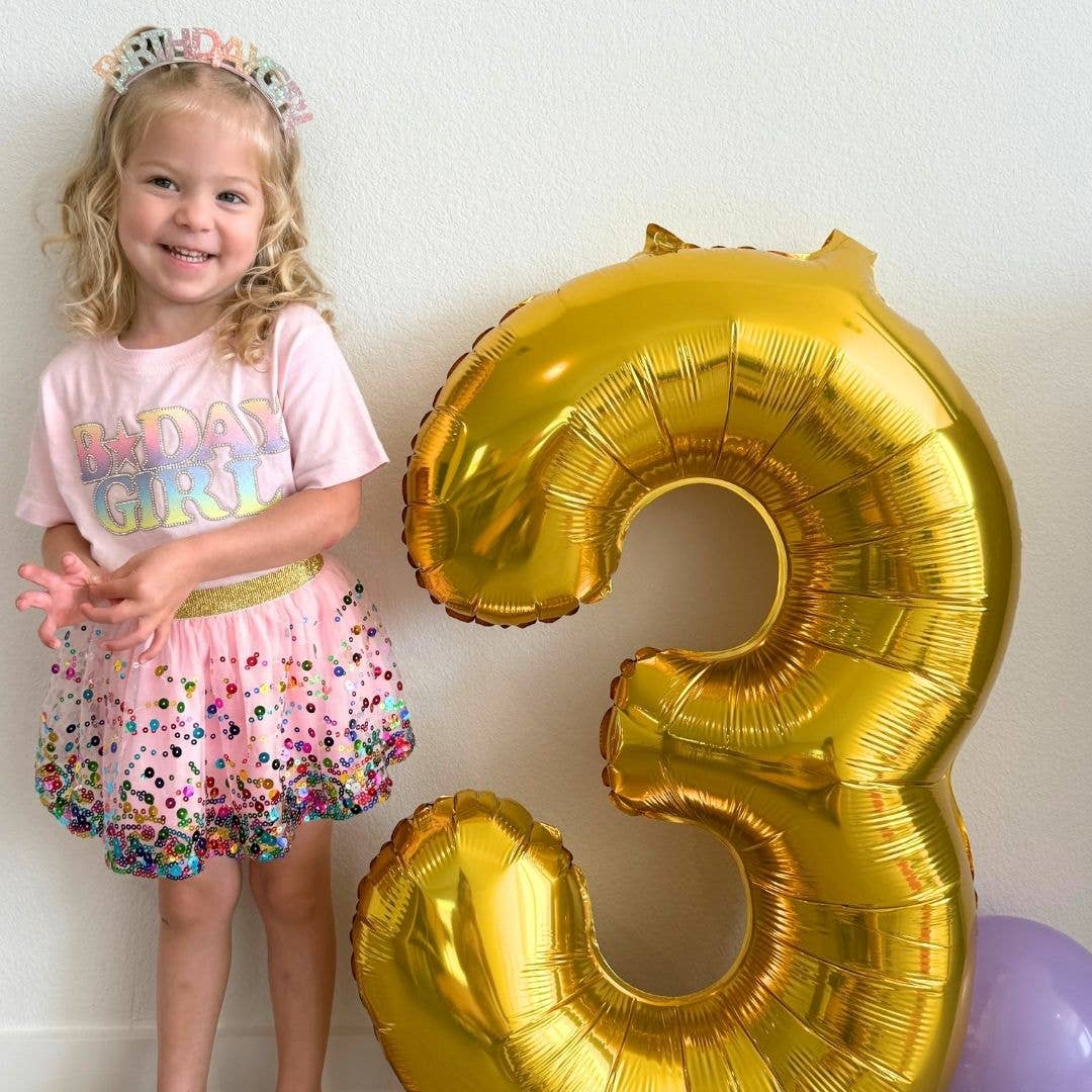 Pink Confetti Tutu Dress Up