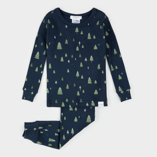 Trees Navy Set
