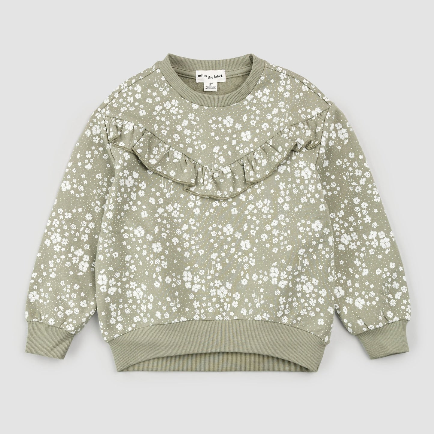 Floral Sage Sweatshirt