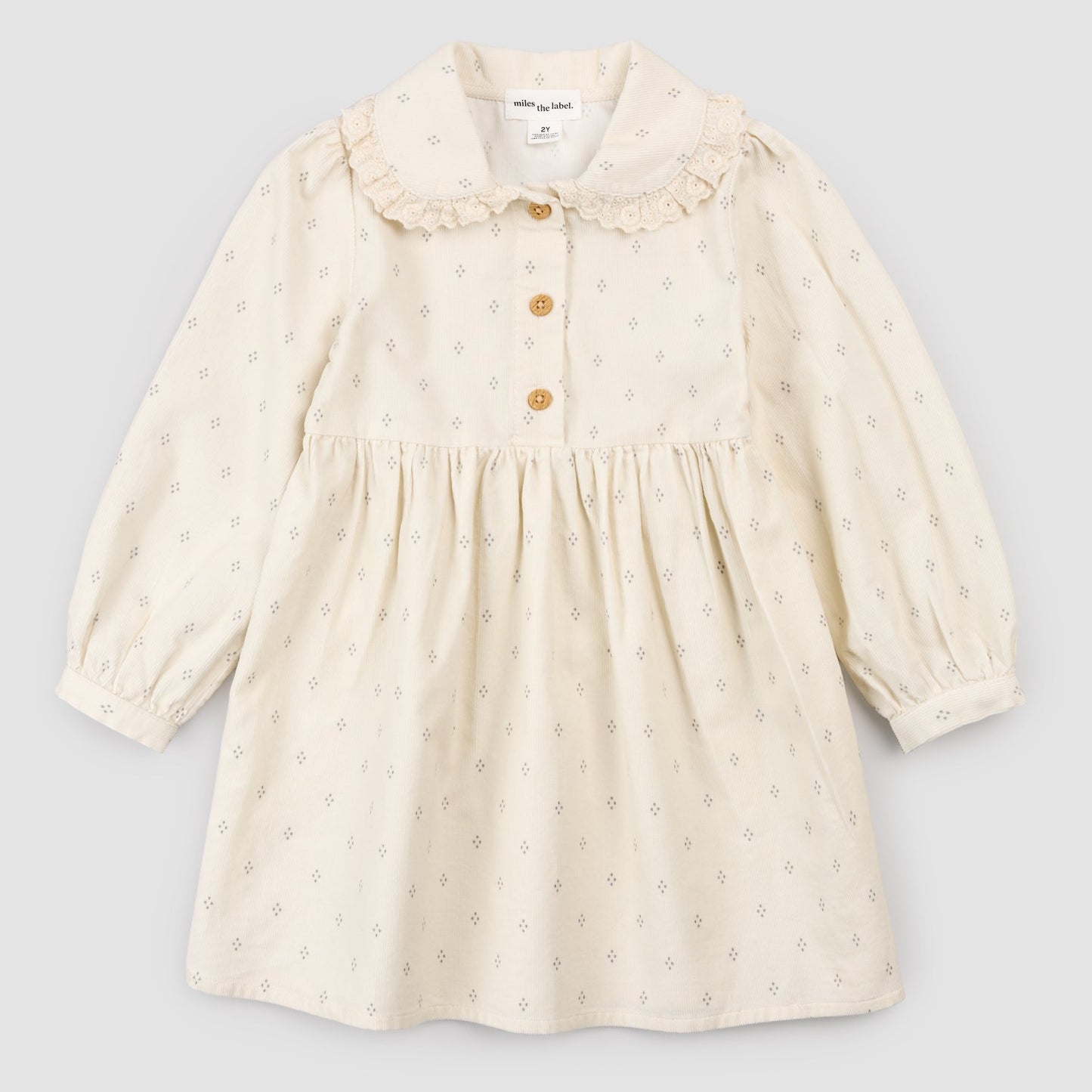 Dress Woven Beige Baby