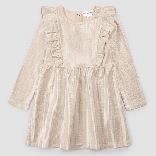 Knit Gold Dress