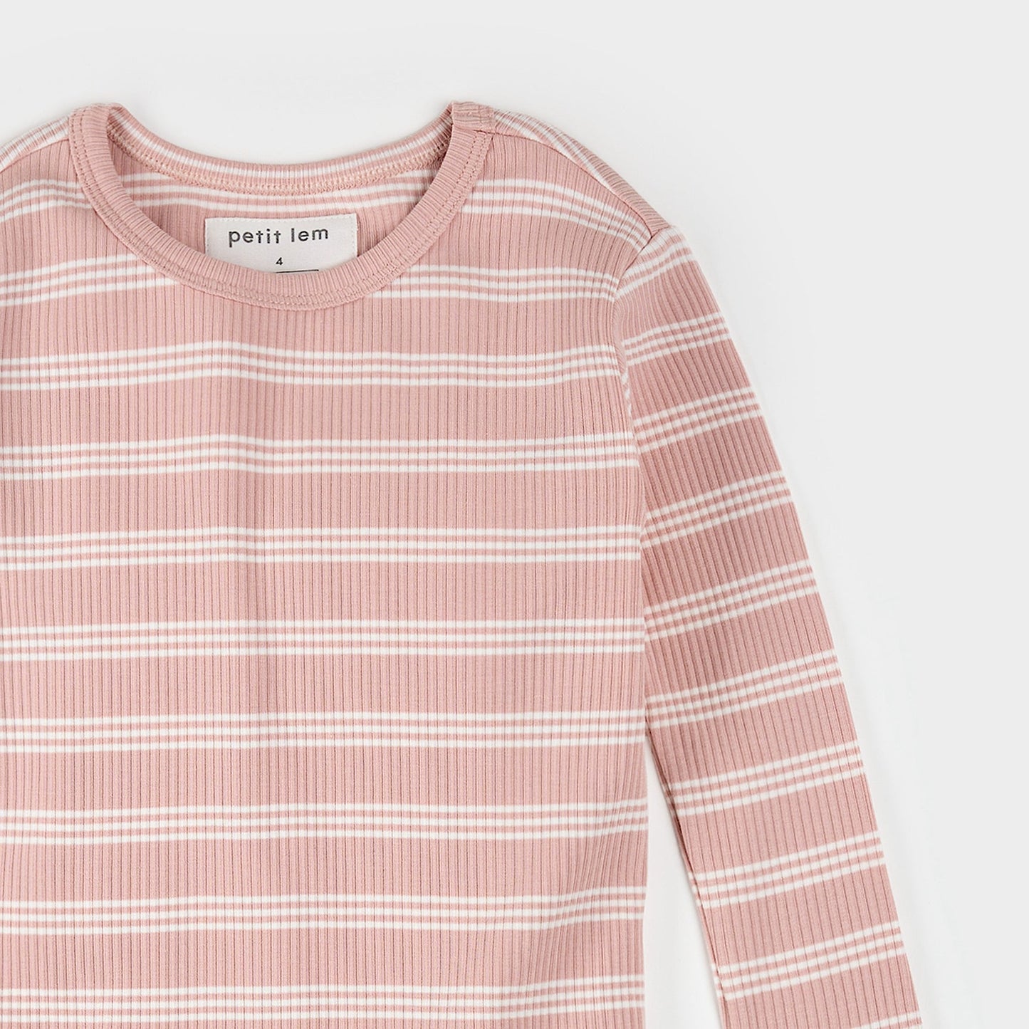 Rose Pink Stripe PJ Set