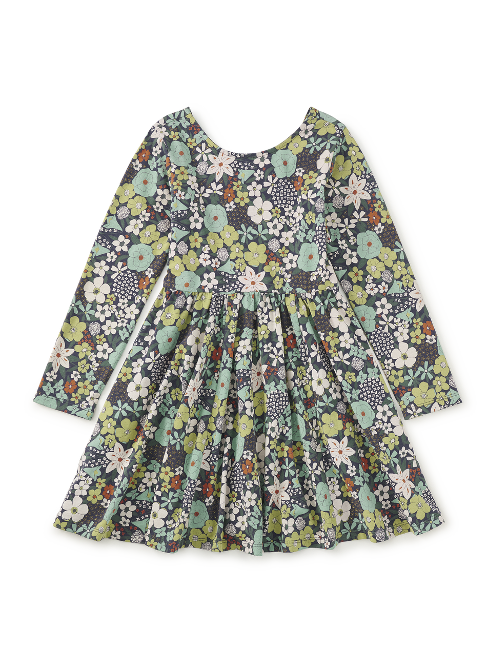 Printed Ballet Dress-Chelsea Garden Floral