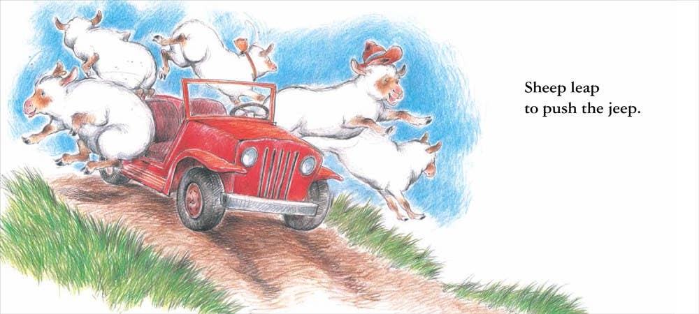 Sheep in a Jeep Board Book