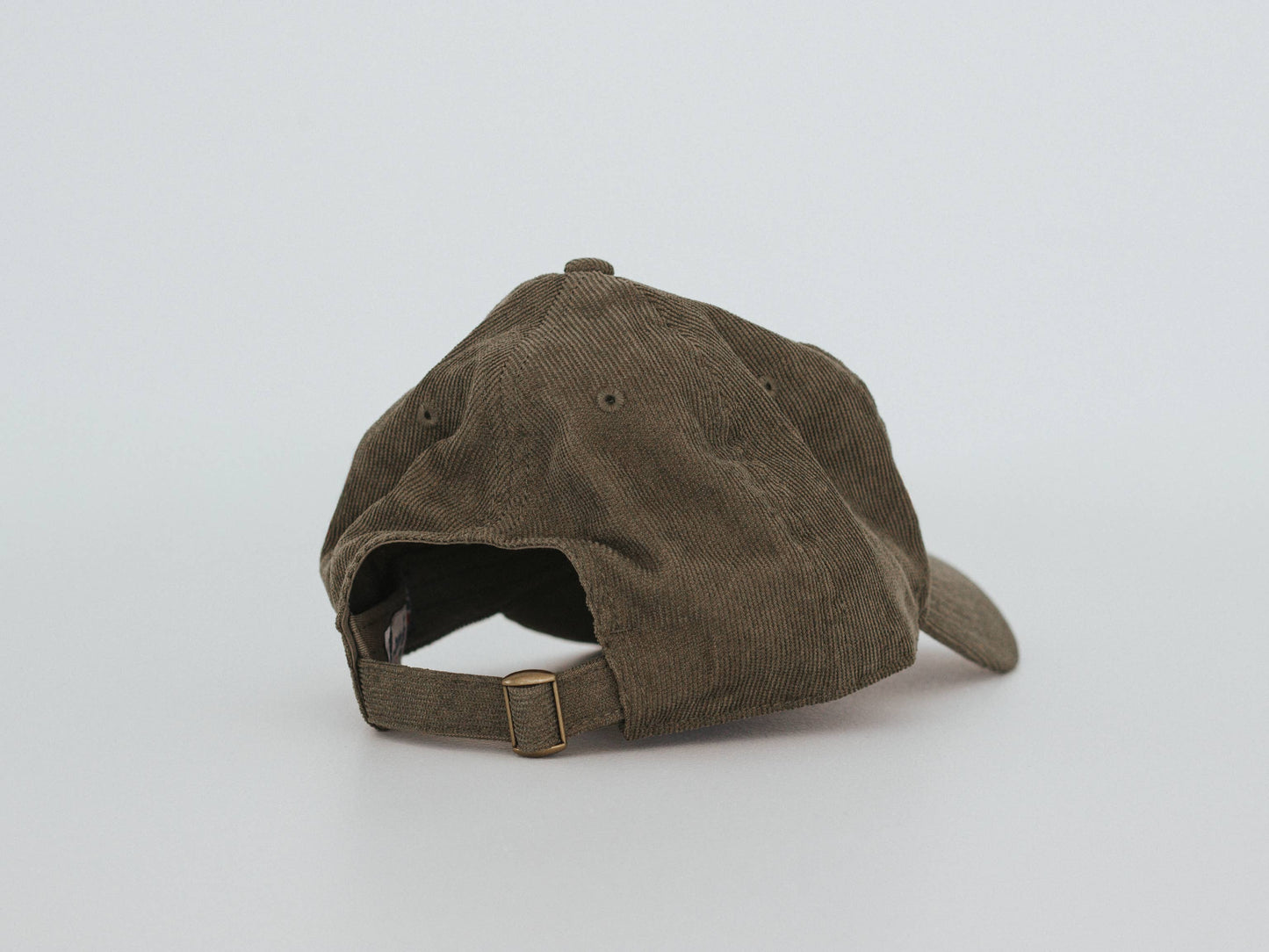 Homesteady Modern Corduroy Hat • Embroidered Olive Cap