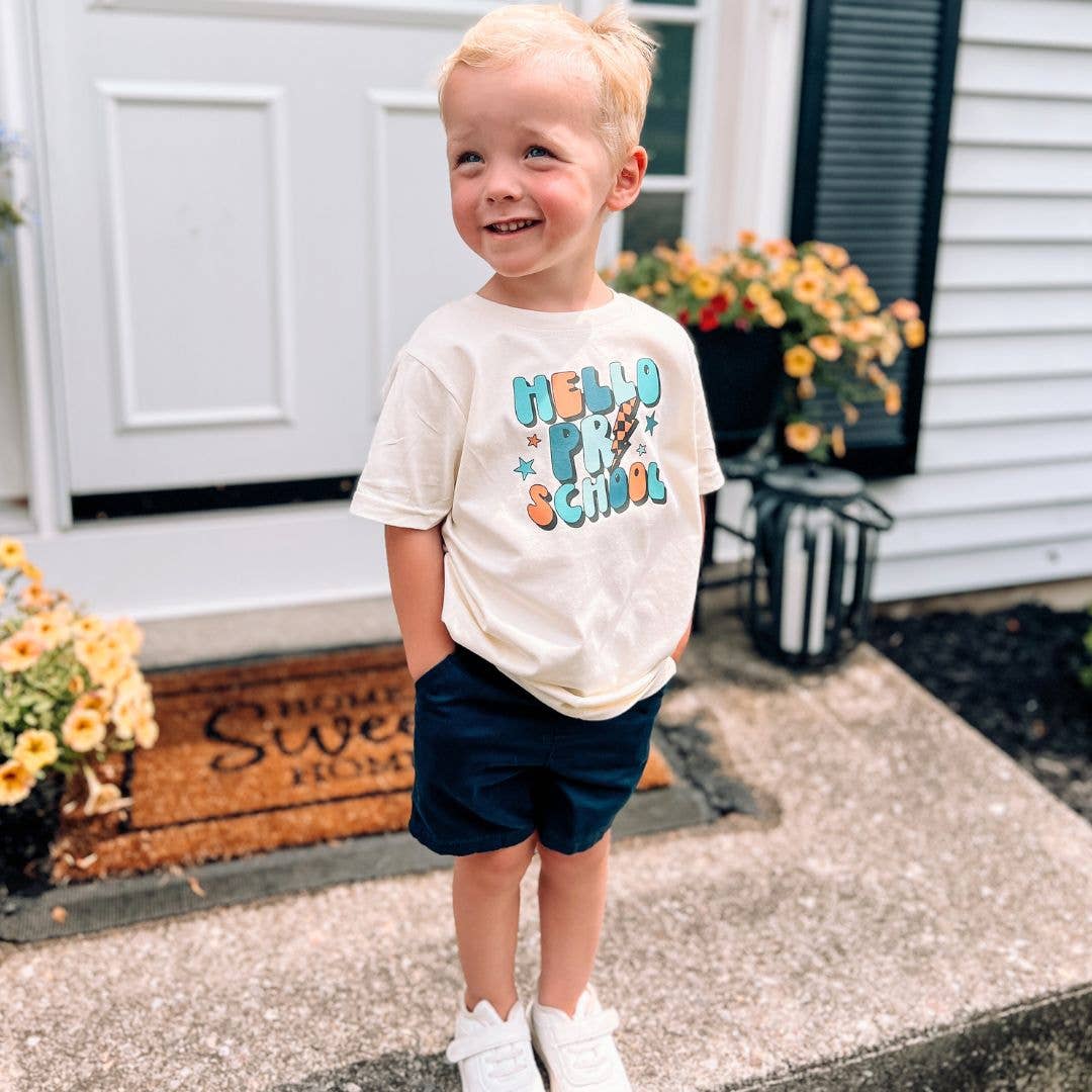 Hello Preschool Short Sleeve T-Shirt - Boys Clothing