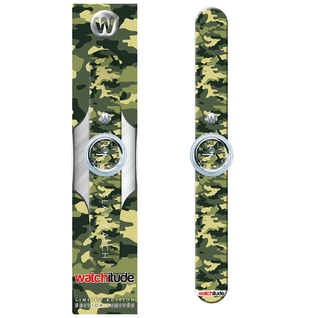 Army Camo - Watchitude Slap Watch