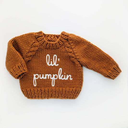 Lil' Pumpkin Sweater for Baby & Toddler