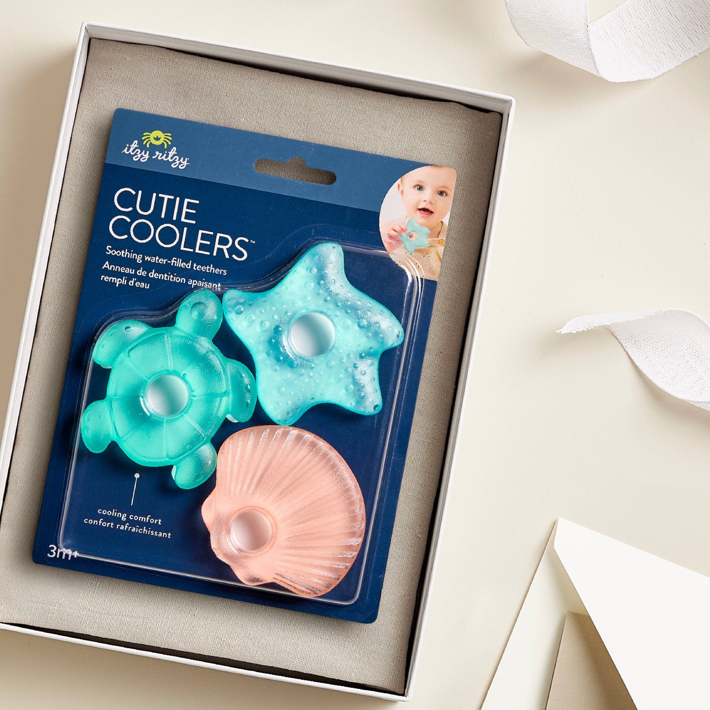 Cutie Coolers Water Filled Teethers (3-pack)
