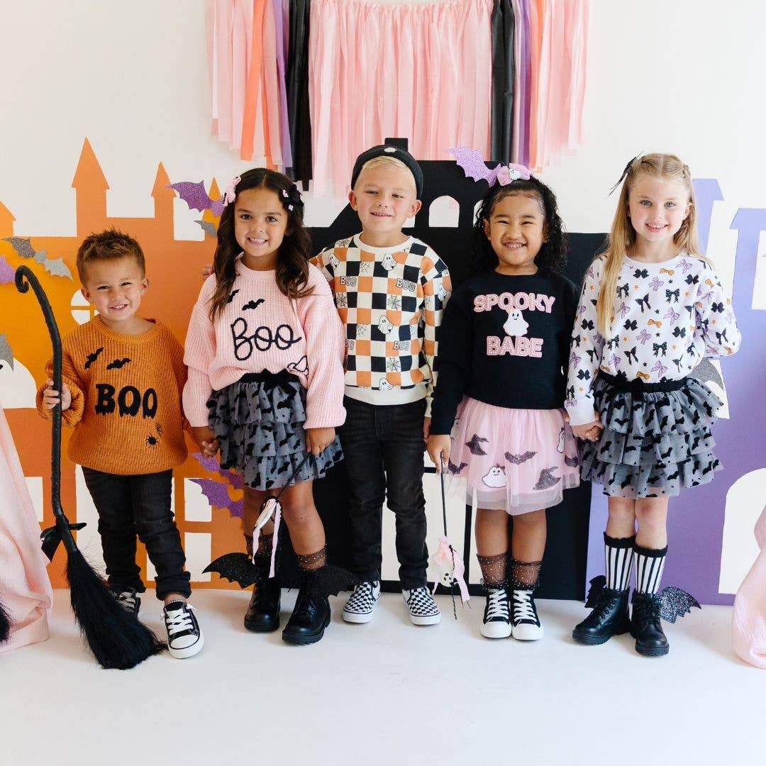 Spooky Bows Halloween Sweatshirt