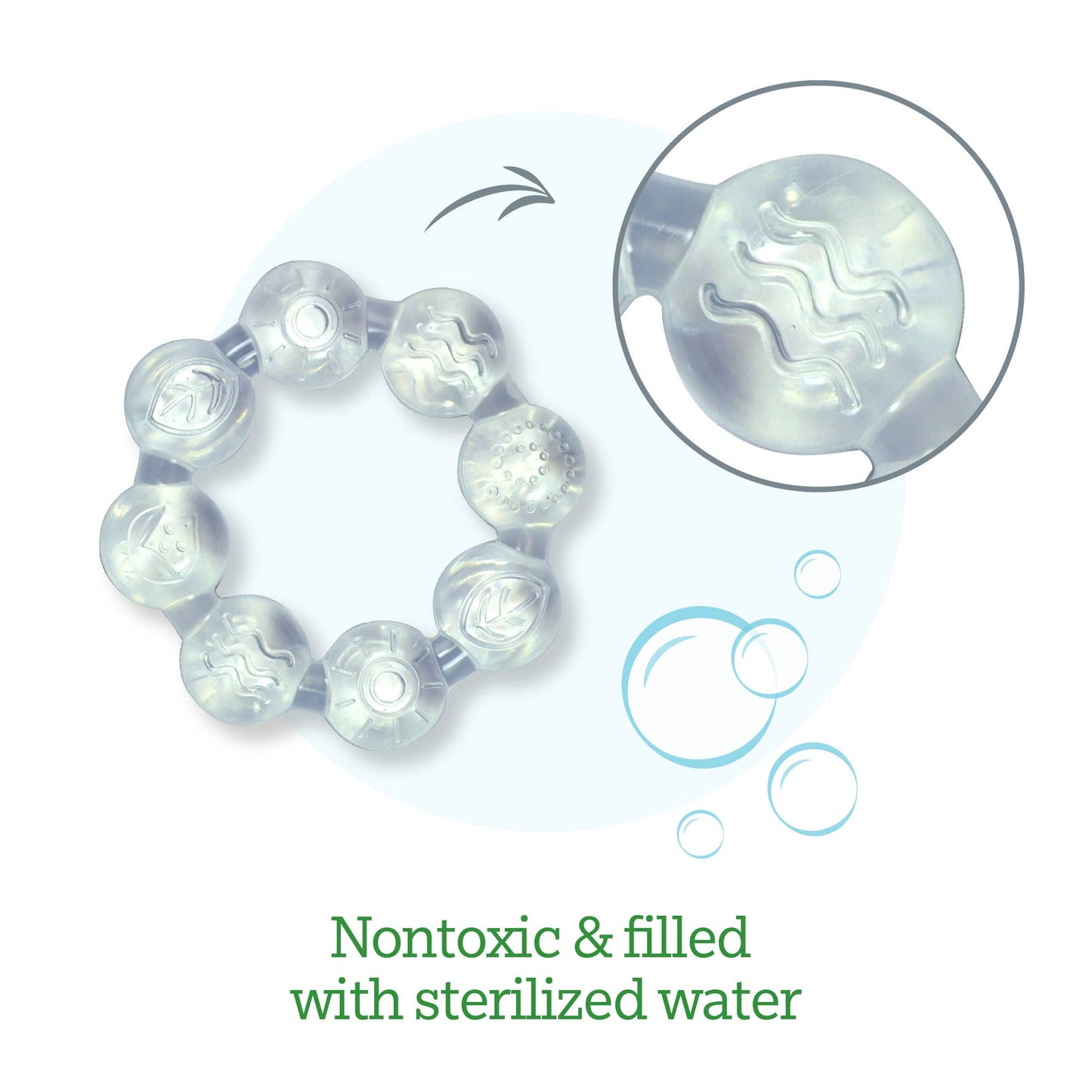 Cooling Teether - Clear Ring