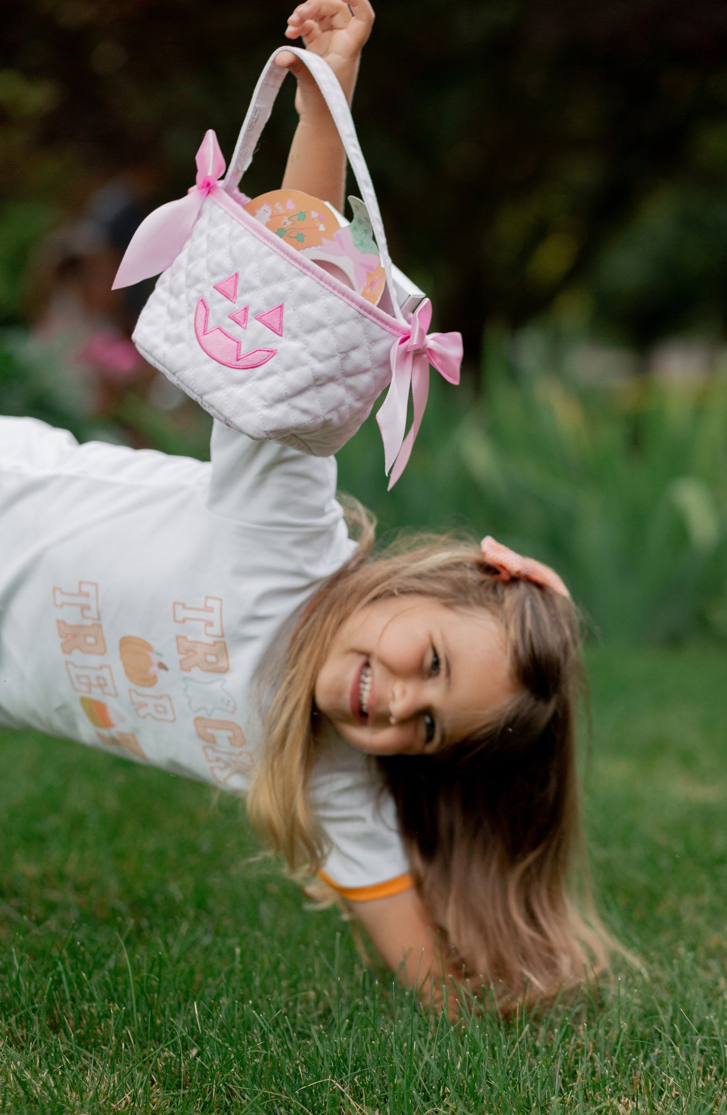 Pink Petite Pumpkin Tote