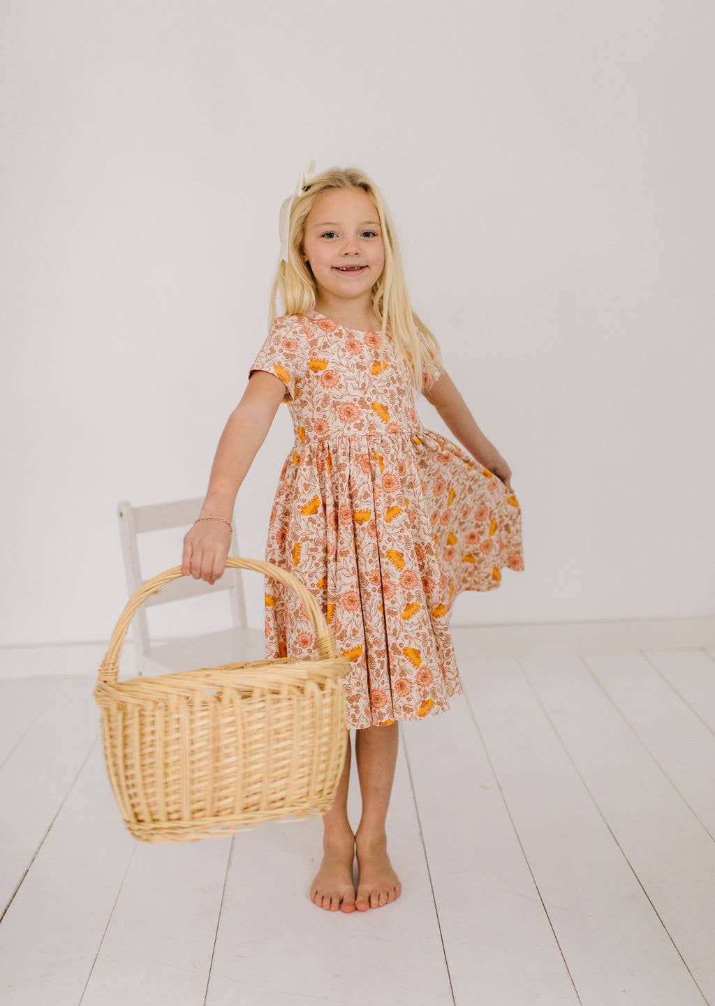 Classic Twirl in Boho Floral
