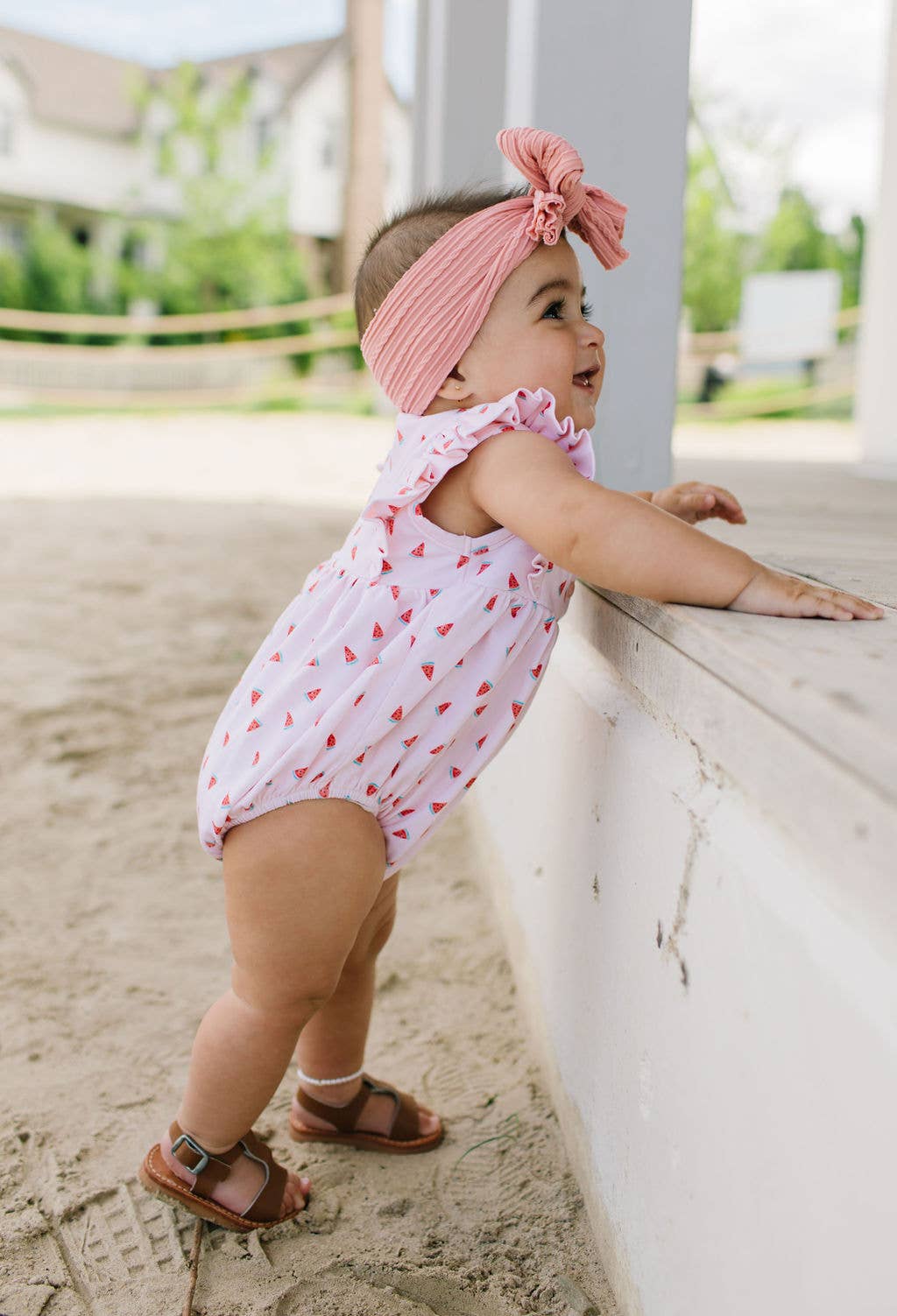 Betsy Bubble in Watermelon | Baby Girl Bubble | Summer Preorder