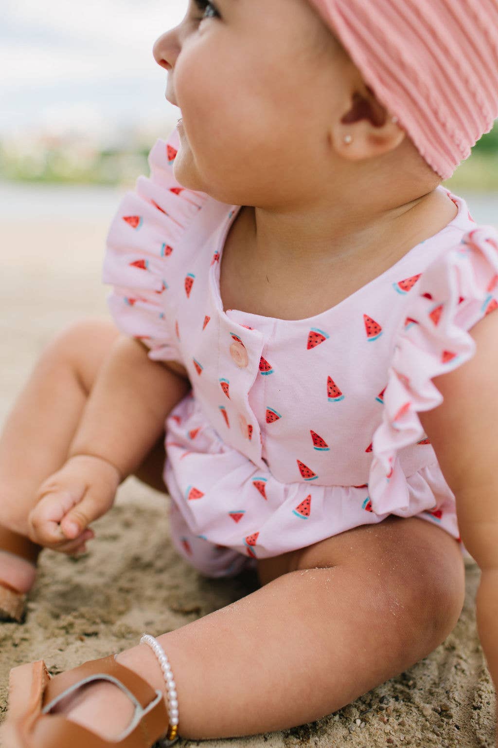 Betsy Bubble in Watermelon | Baby Girl Bubble | Summer Preorder