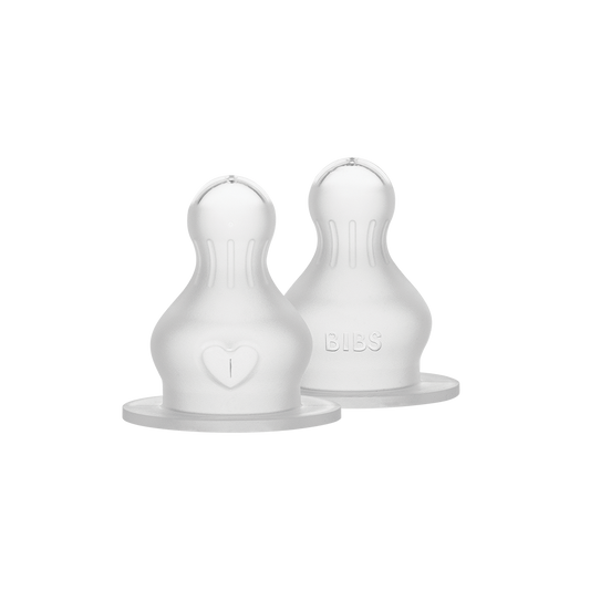 Bottle Silicone Nipple Slow Flow 2 PACK