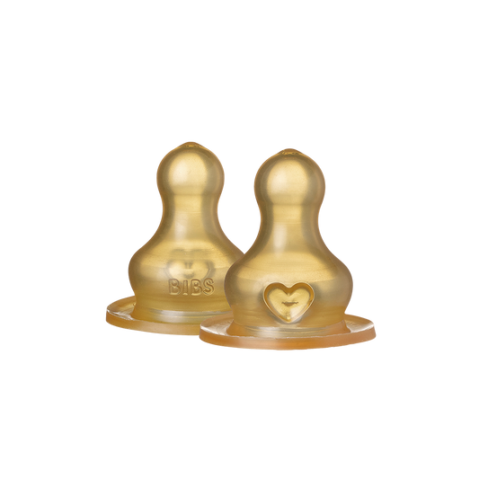 Bottle Latex Nipple Slow Flow 2 PACK