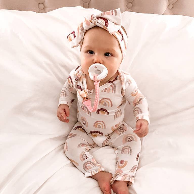 Sweetie Strap Silicone One-Piece Pacifier Clips