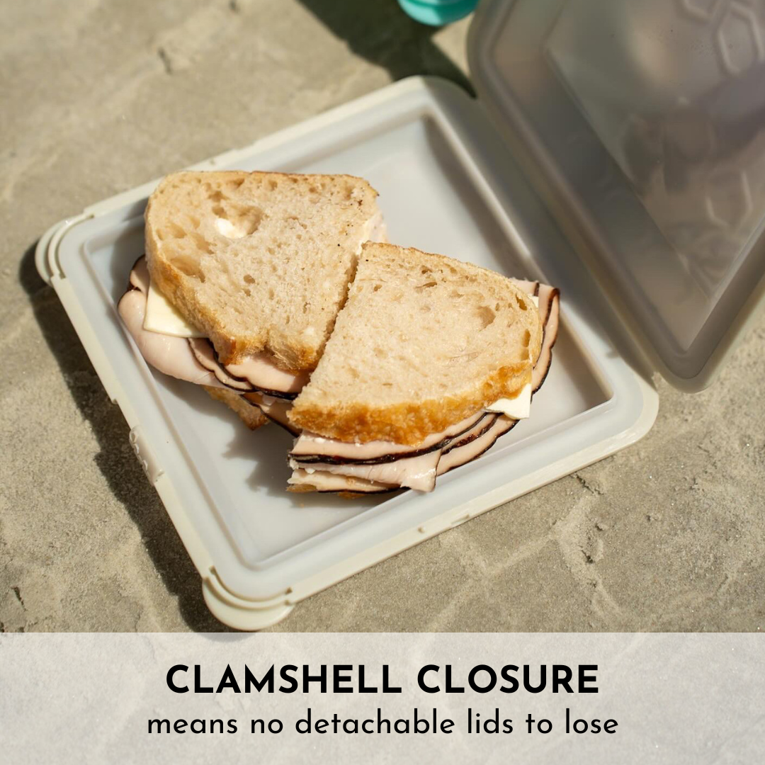 SoftShell Snap-Close Silicone Food Storage Container