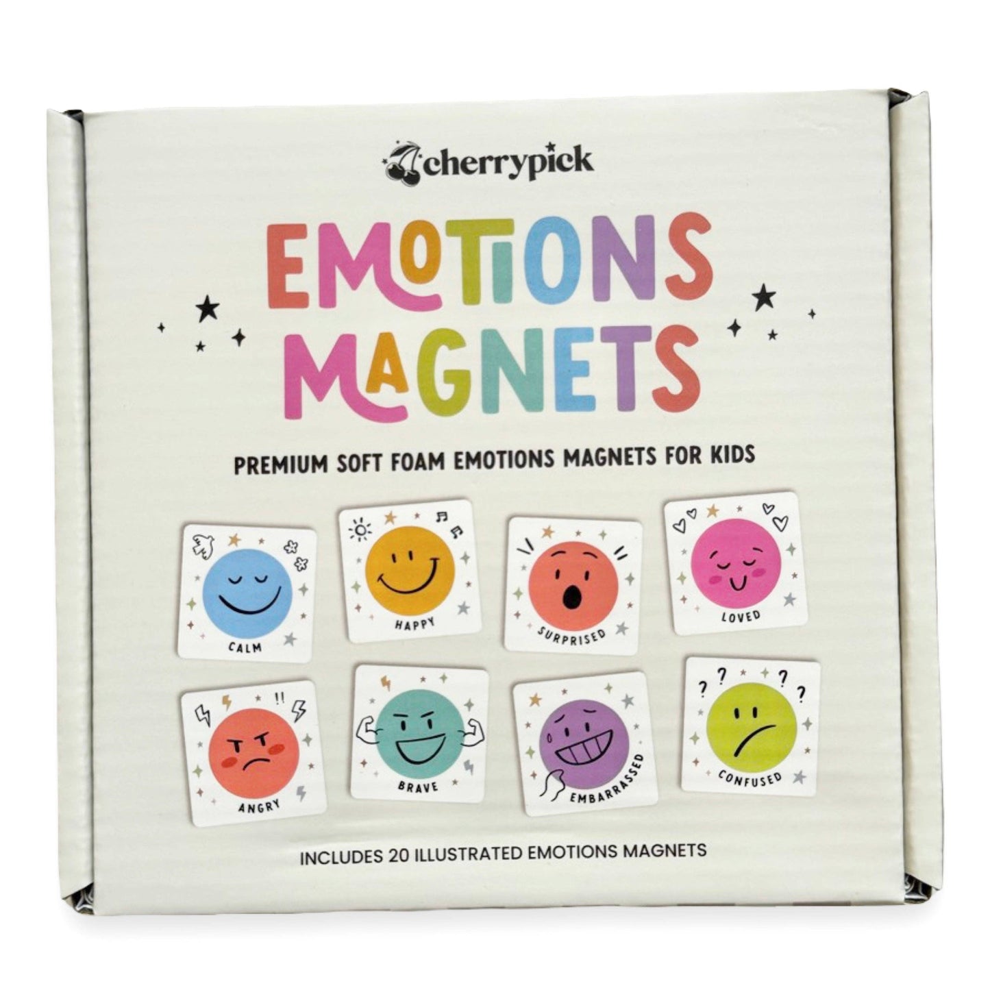 Emotions Magnets - Soft Foam Magnets (20pc set)