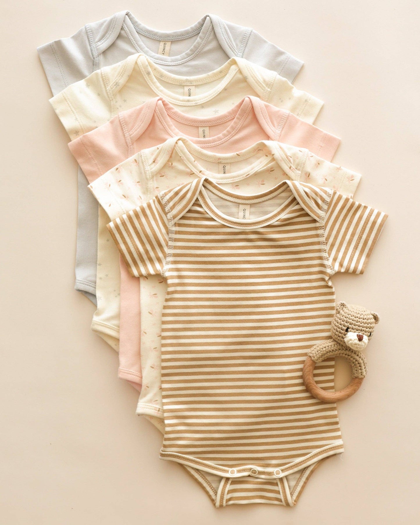 Short Sleeve One-Piece Petal