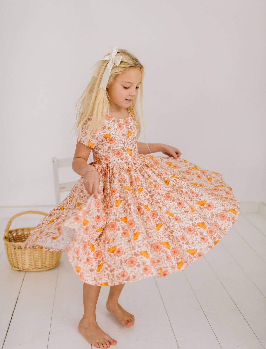 Classic Twirl in Boho Floral