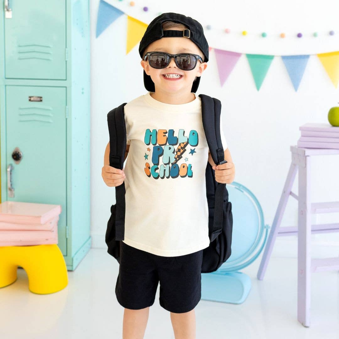 Hello Preschool Short Sleeve T-Shirt - Boys Clothing