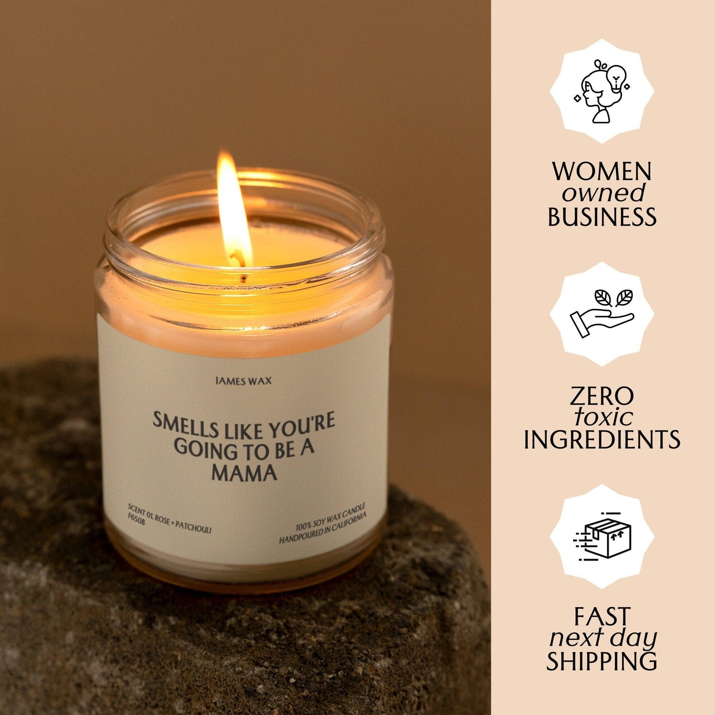 Smells Like You're Going To Be A Mama Candle
