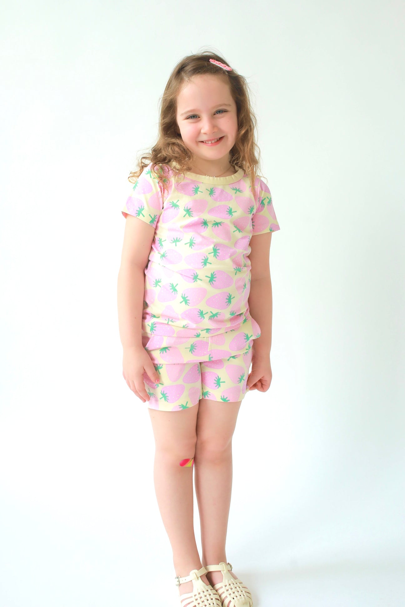 T-Shirt Set in Strawberries
