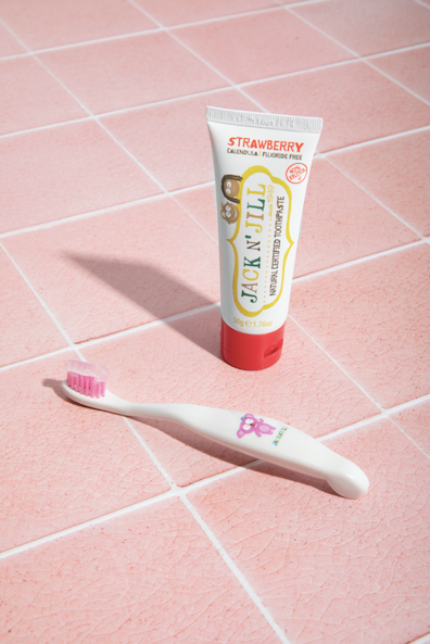 Jack N' Jill Natural Certified Kids Toothpaste Strawberry