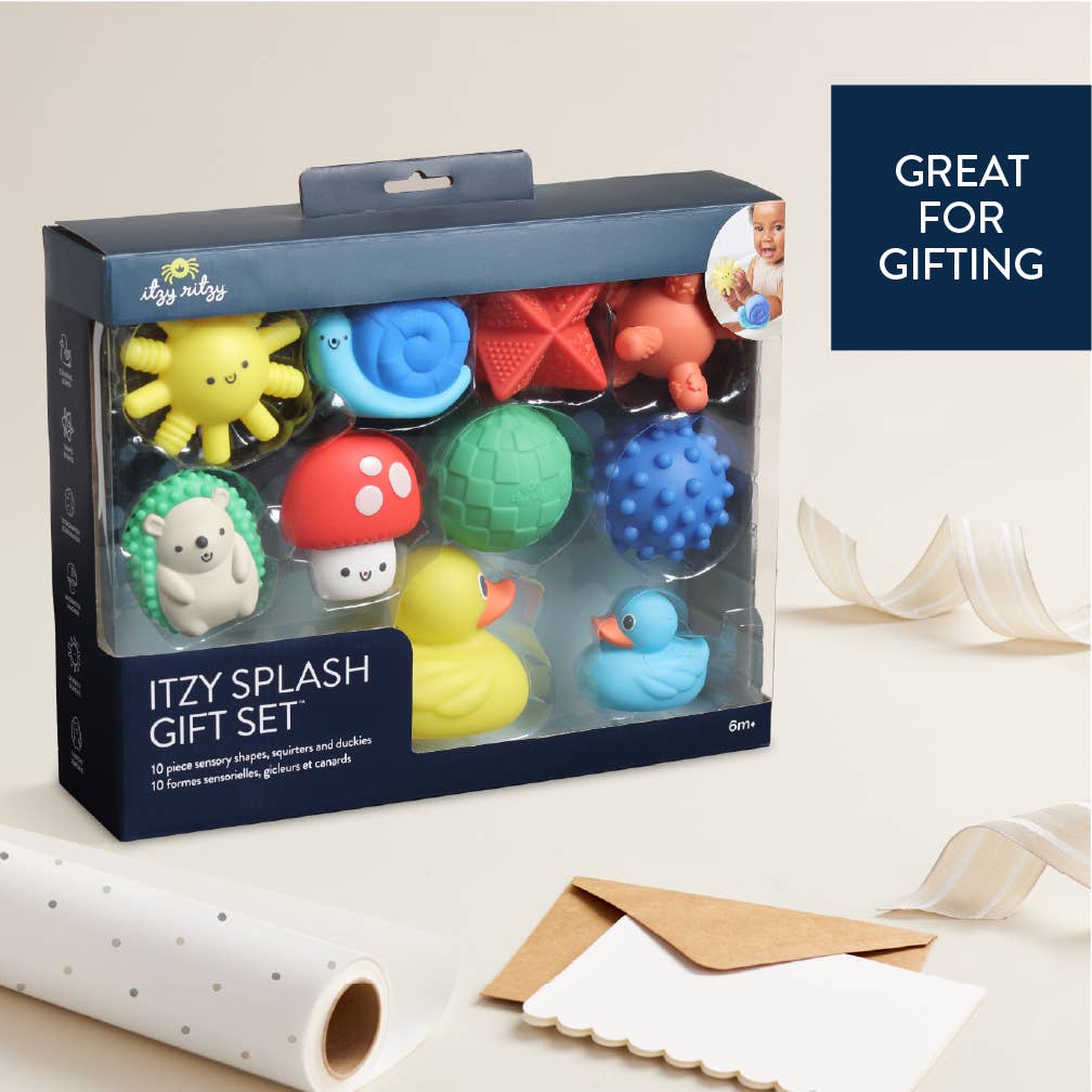 Itzy Splash Gift Set Soft Bath Toys