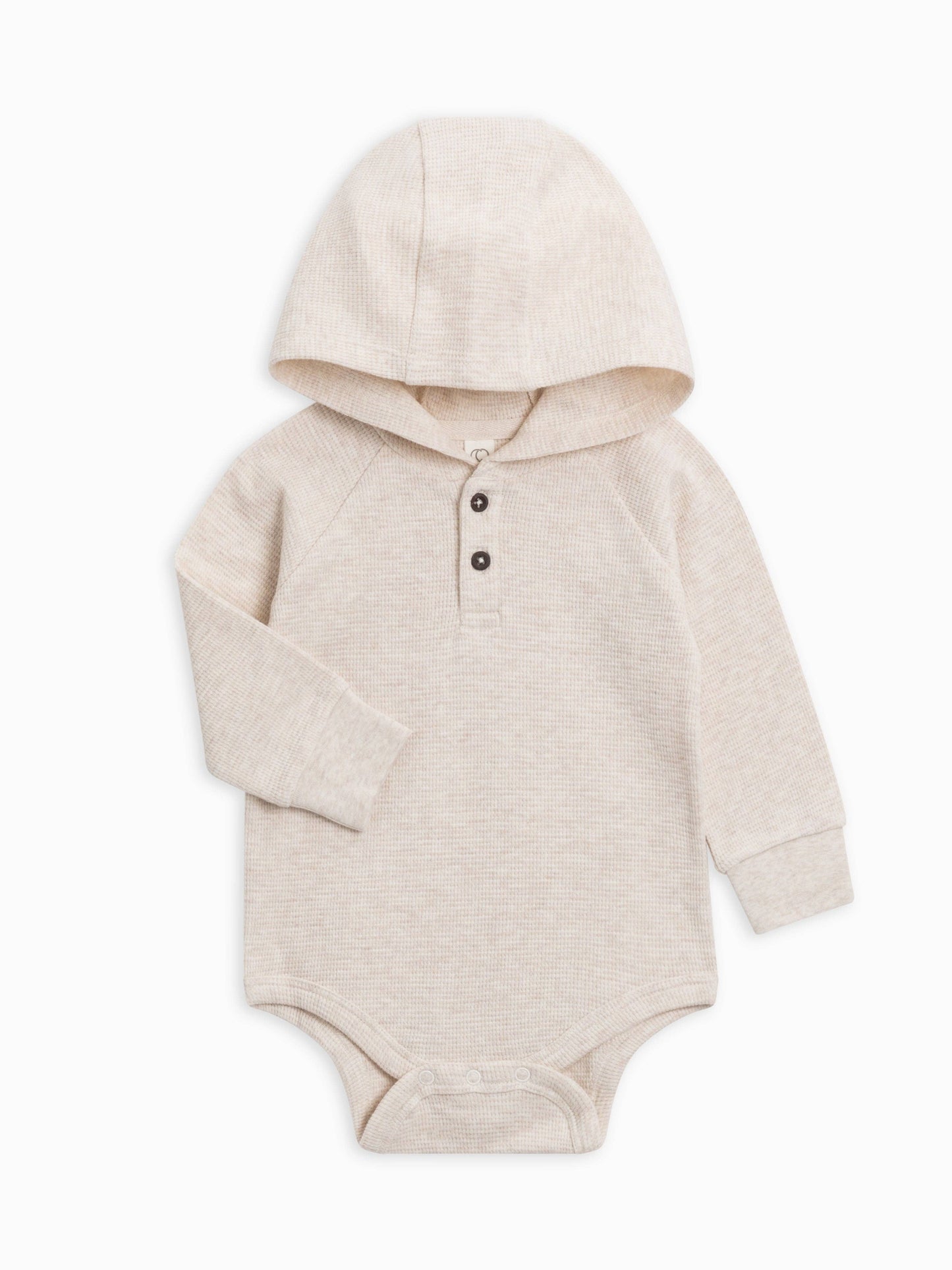 Cole Waffle Knit Hoodie Bodysuit