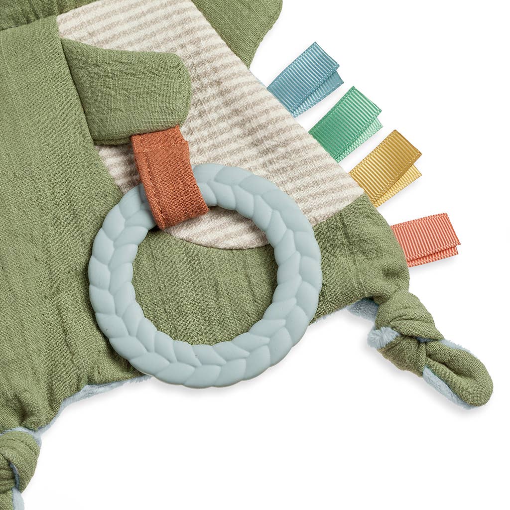 Bitzy Crinkle Sensory Toy with Teether