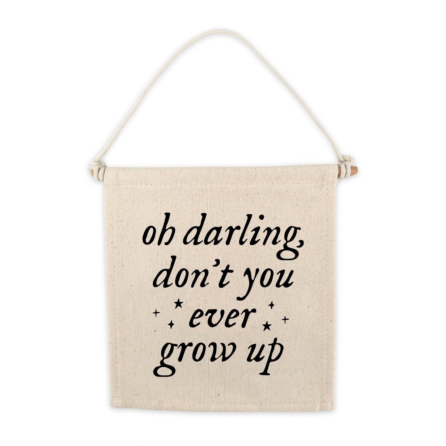 Taylor Swift Don't You Ever Grow Up Swiftie Canvas Hang Sign