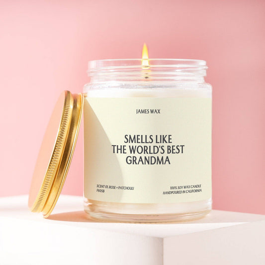 Smells Like World's Best Grandma Candle