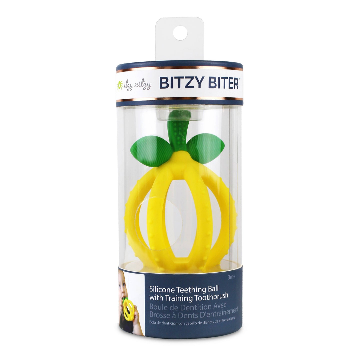 Bitzy Biter Teething Ball Baby Teether