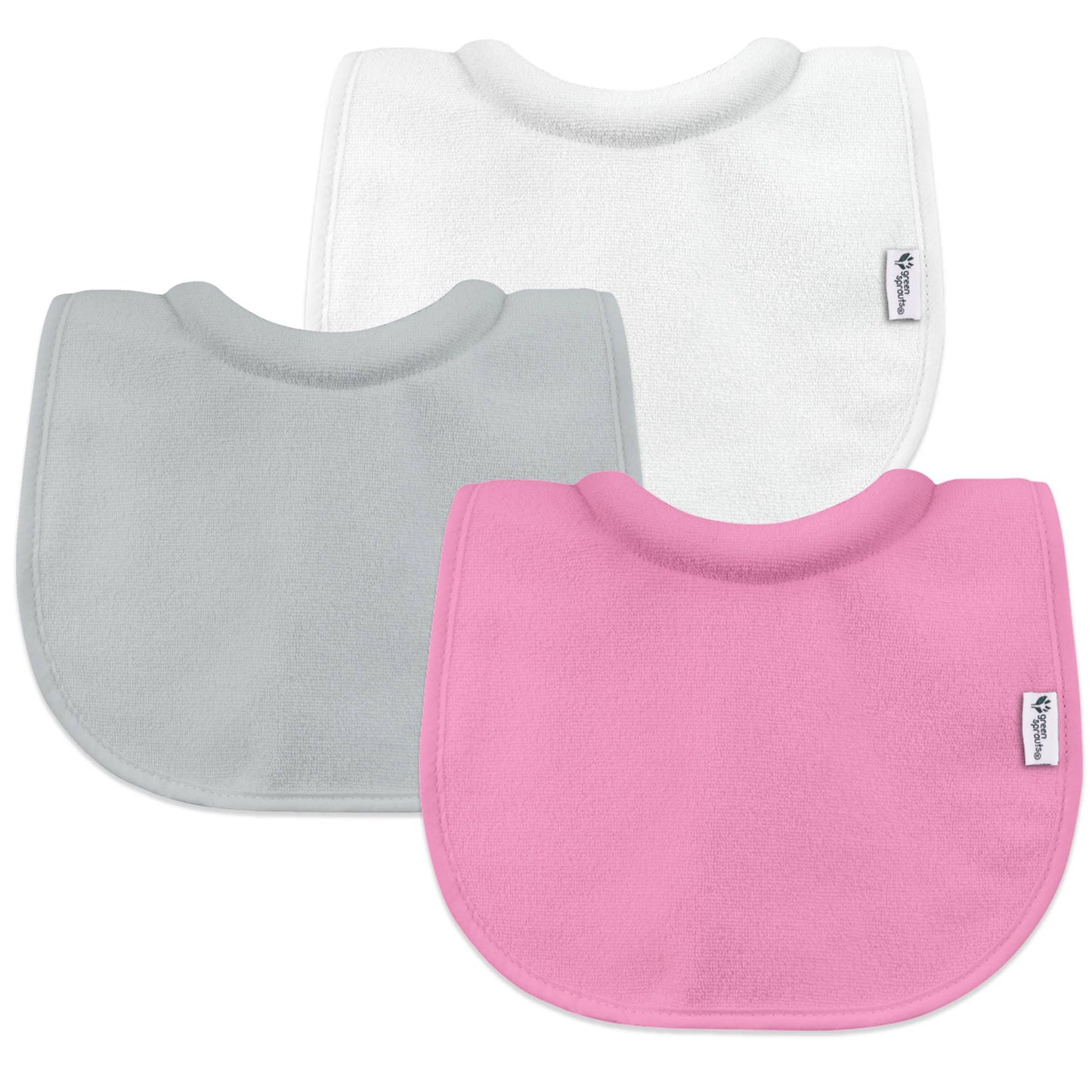 Stay-dry Milk-Catcher Bibs - 3 pack