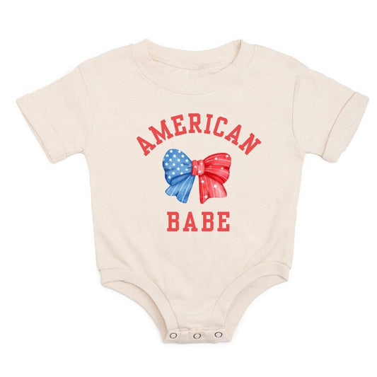 American Babe Short Sleeve Romper